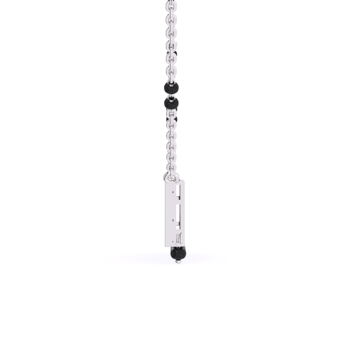 Stunning Round Cluster Diamond Mangalsutra